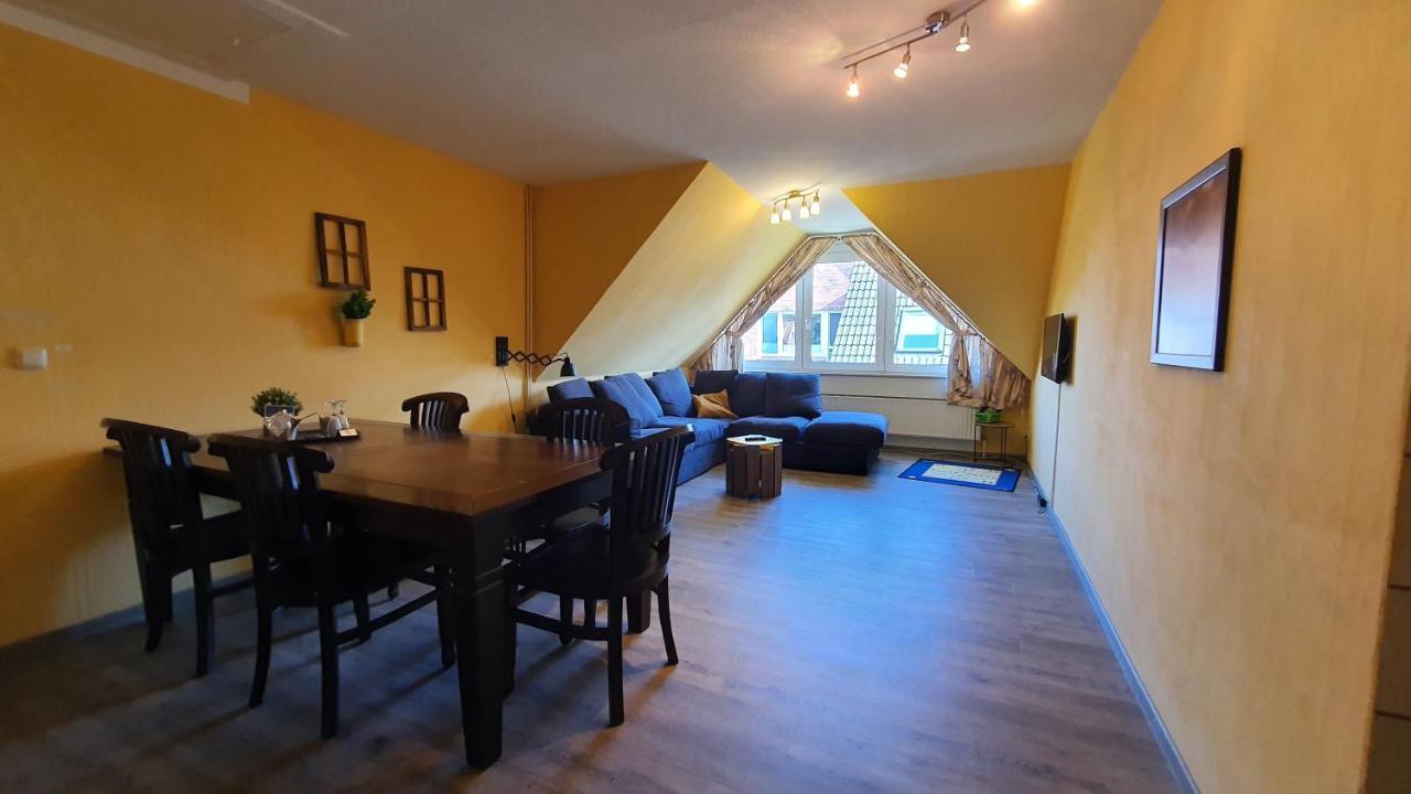 Friesenmeer Ferienwohnung Drei Bensersiel Exterior foto